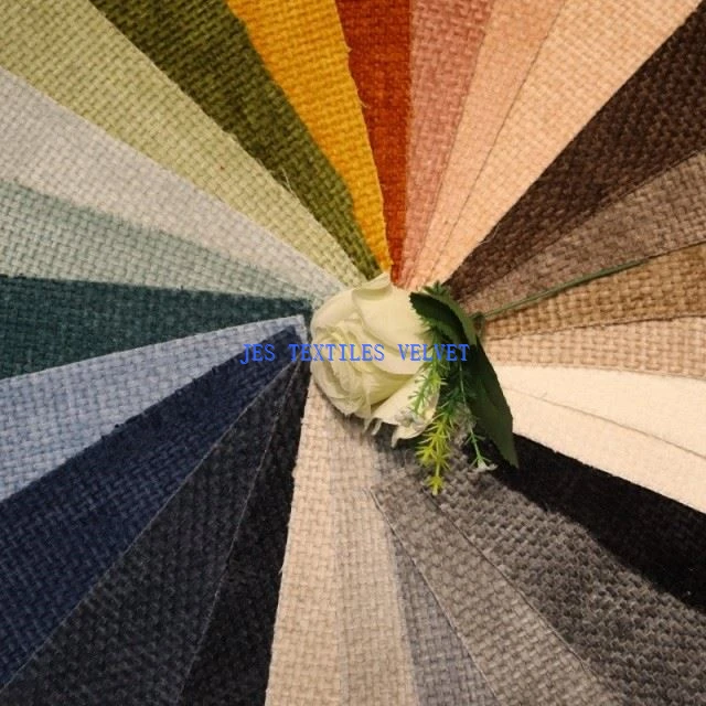 JES2008 CHENILLE FABRIC DYED SOFA FABRIC FOR UPHOLSTERY FABRIC WHOLESALER
